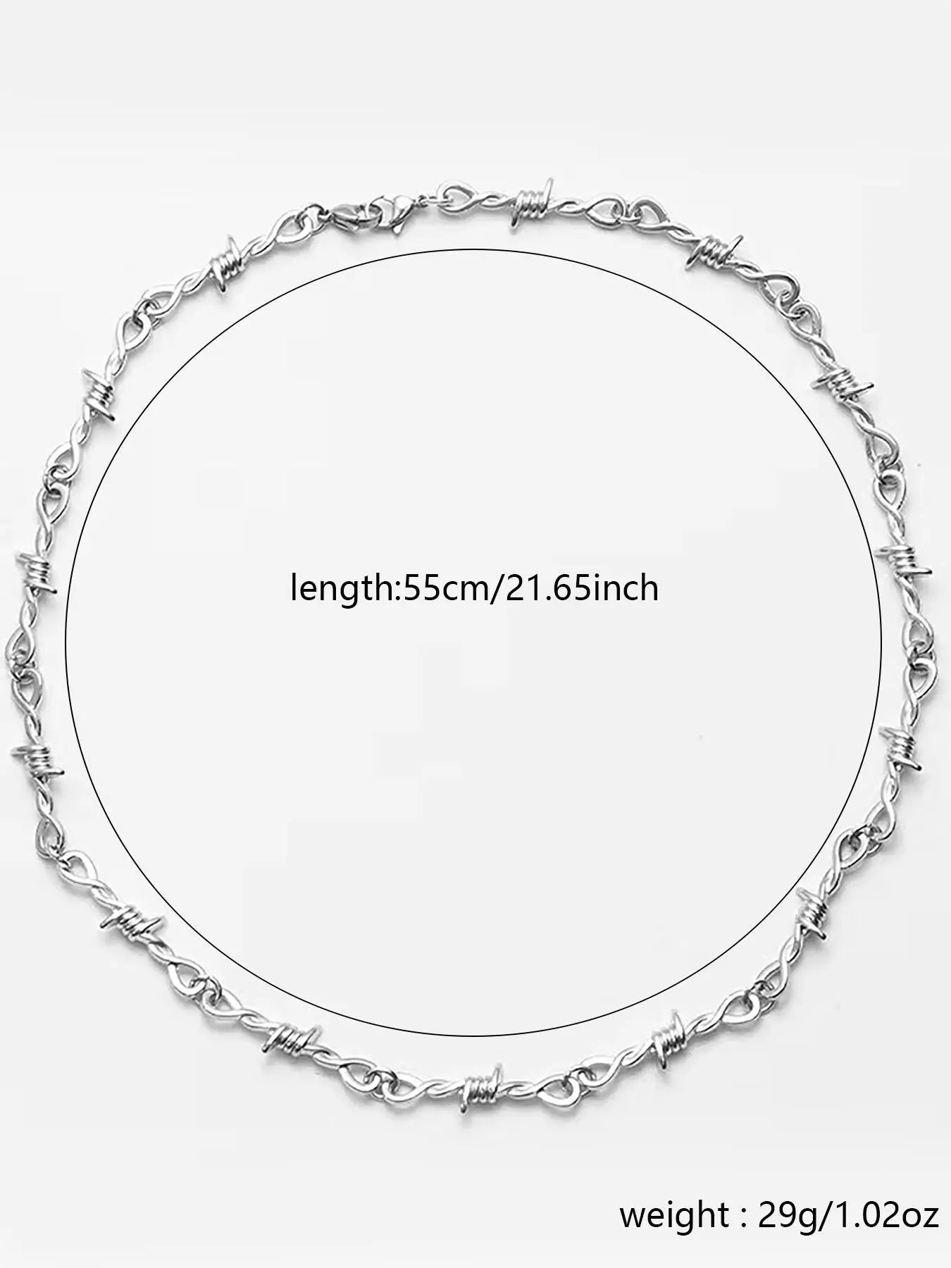 Vintage Street Style Chunky Chain Necklace